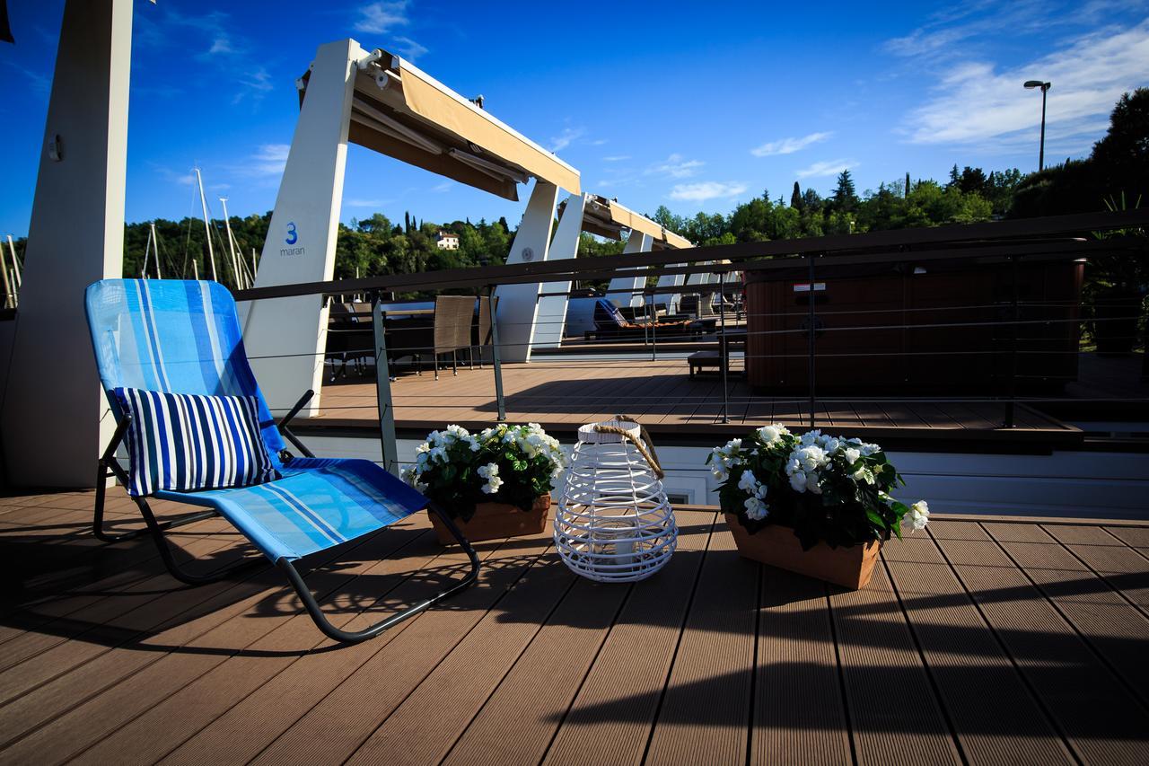 Floating Sea House Kahne Portoroz Villa Exterior foto