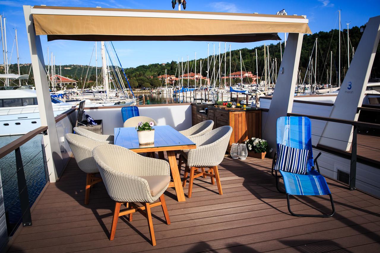 Floating Sea House Kahne Portoroz Villa Exterior foto